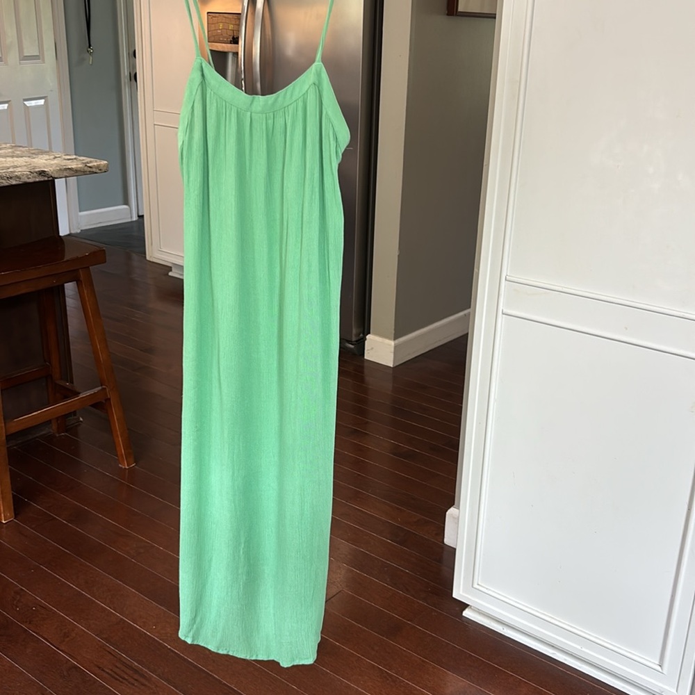 O'Neill Green Gauzy Swim Coverup - Picture 2 of 10